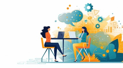 Originality, Results, Accessibility, original results enhancing accessibility, flat design illustration