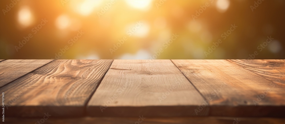Poster selective focus on an aged wooden texture backdrop with copy space image.