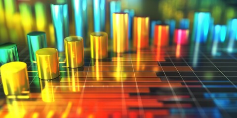 Fototapeta premium Marketing ROI Analysis Marketers evaluating the return on investment (ROI) of their campaigns using data-driven insights and performance metrics. 