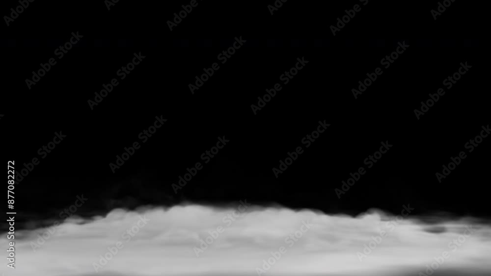 Wall mural realistic dry ice smoke clouds fog overlay perfect for compositing into you..