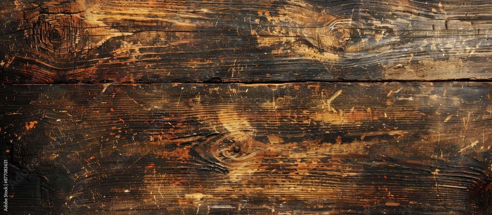 Poster Abstract background featuring a wood texture with copy space image.