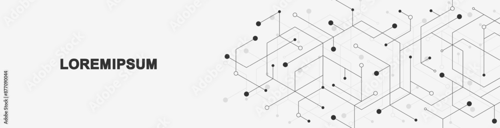 Poster modern abstract background with triangle and hexagon shapes pattern. triangular geometric texture fo