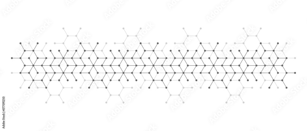 Poster modern abstract background with triangle and hexagon shapes pattern. triangular geometric texture fo