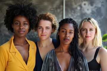 Multiracial female teachers showcasing diversity and empowerment, ideal for International Women's Day