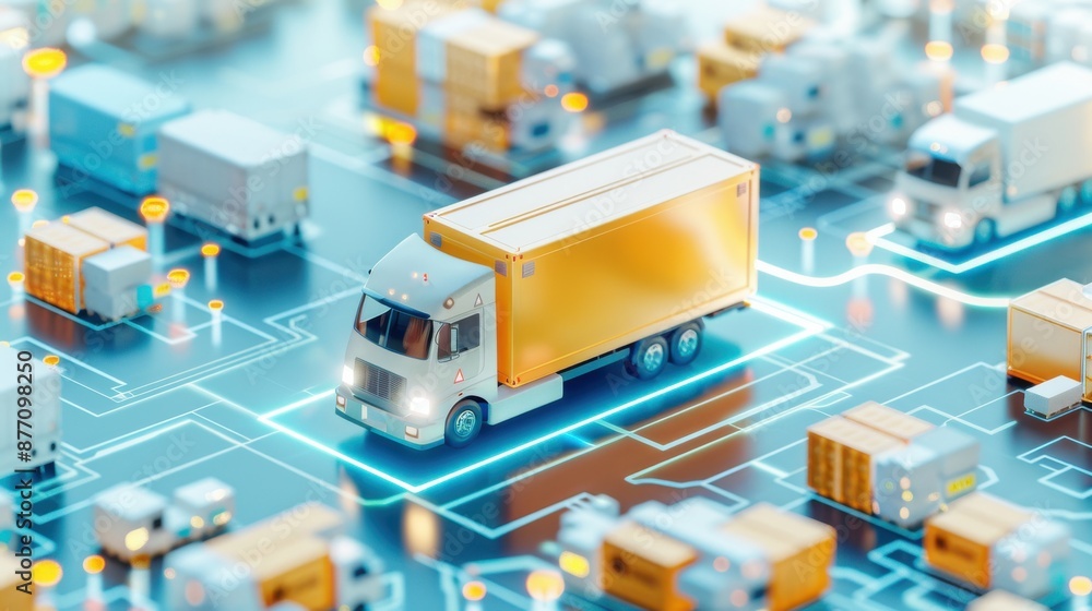 Poster smart contracts in supply chain for automated logistics, efficient and secure.