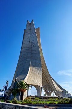 The martyr&acute;s memorial  in Algier 