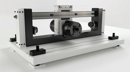Simple, elegant designs for industrial machinery, focusing on functionality and clean lines