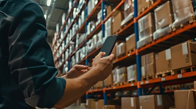 RFID tags tracking system for warehouse inventory