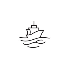 Ship logo icon