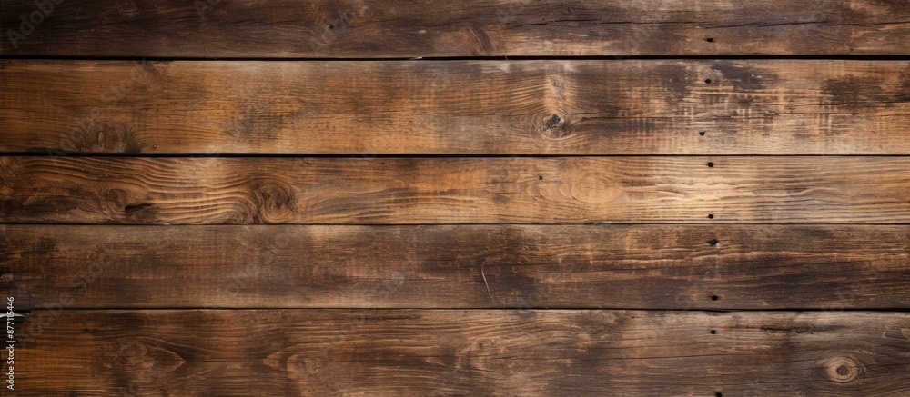 Poster selective focus on an aged wooden texture backdrop with copy space image.