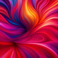 Naklejka premium abstract colorful background with curvy lines