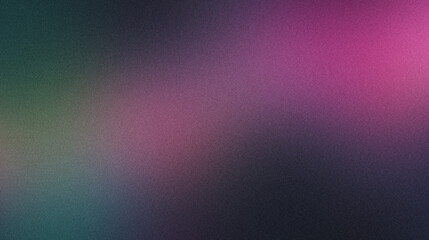 Dark Gradient Background with Green and Pink Highlights..