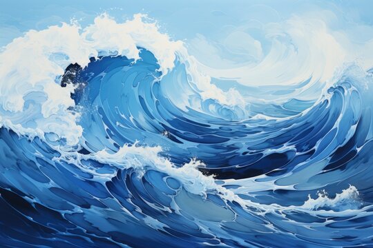 Sea Blue Painting Images – Browse 968,518 Stock Photos, Vectors