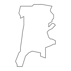 Barceloneta map, administrative division of Puerto Rico. Vector illustration.