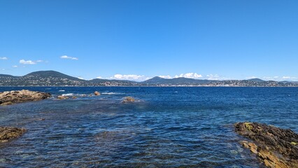 Bay view from St Tropez