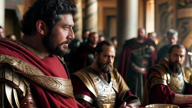animation - Roman Senate Meeting