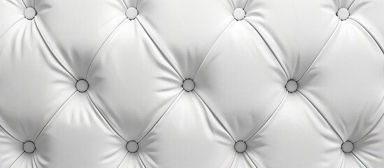 Fototapeta premium Smooth white leather surface providing elegant copy space image.