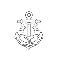 the combination of a ship's anchor and a whale's tail symbolizes the strength of the marines