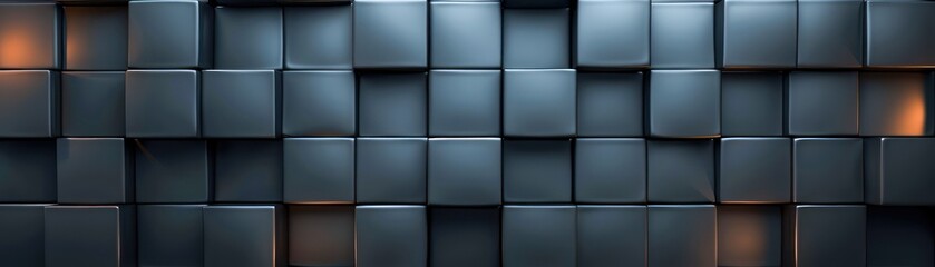 Fototapeta premium Abstract Dark Grey Geometric Background with Minimalist Chic Style, Empty Space for Text or Design, Modern, Simple, and Elegant