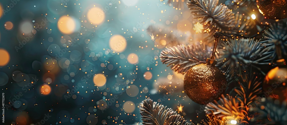 Aufkleber abstract holiday background with fireworks at new year and copy space image.
