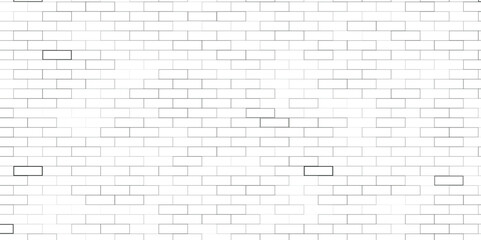 Texture of a brick wall. Abstract background of white brick wall. Close up white tiles brick wall texture background. Modern gray block kitchen wallpaper pattern concept.