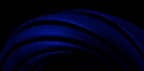 Illustration of Shine Blue wavy Line Geometric Abstract