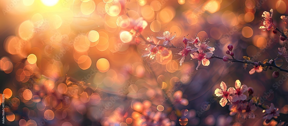 Fototapete create a background with a blurred effect and out-of-focus areas, ideal for a copy space image.
