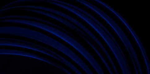 Illustration of Dark Blue Wavy Lines Geometric Abstract