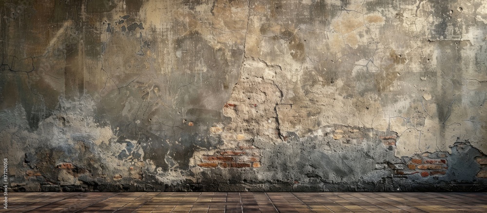 Aufkleber a suitable background image featuring a wall with copy space.