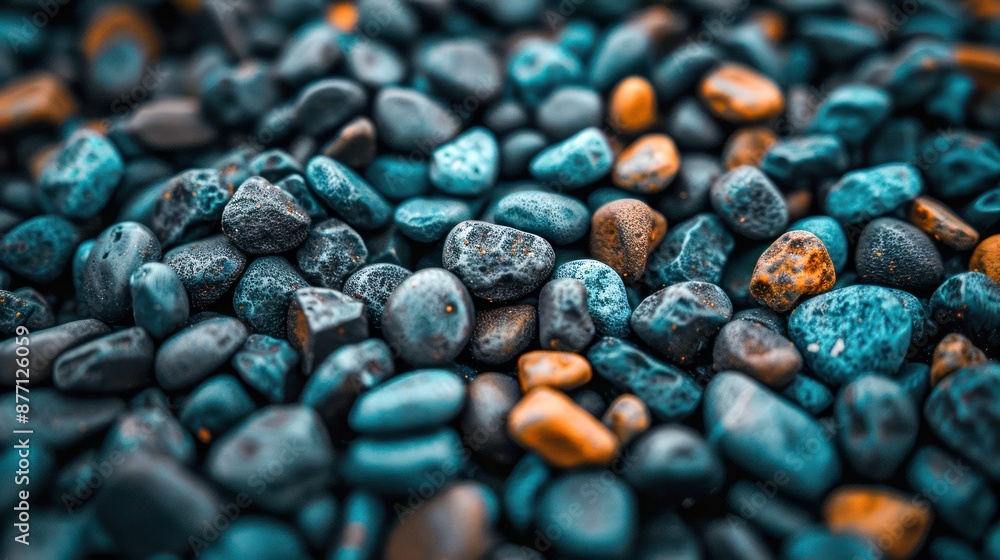 Fototapete smooth surface texture with varied dark materials a close-up abstract background for design projects