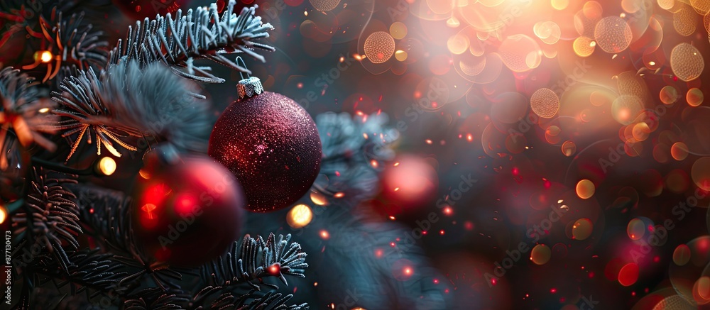 Poster blurred background images for christmas and new year with copy space image.
