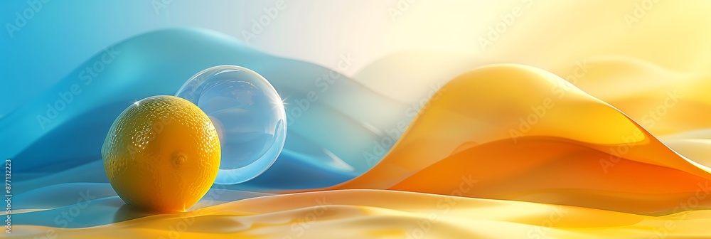 Aufkleber abstract background, vector illustration. concept of modern design element for banner or presentatio