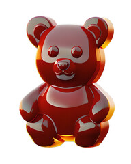 Naklejka premium gummy bear