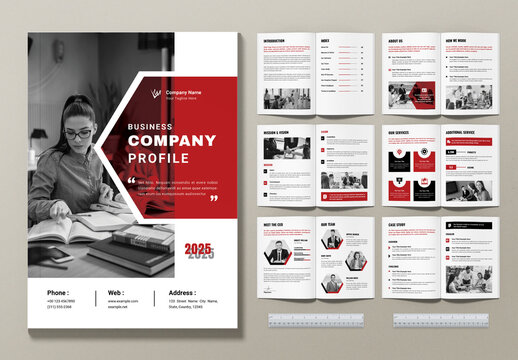 Company Profile Layout