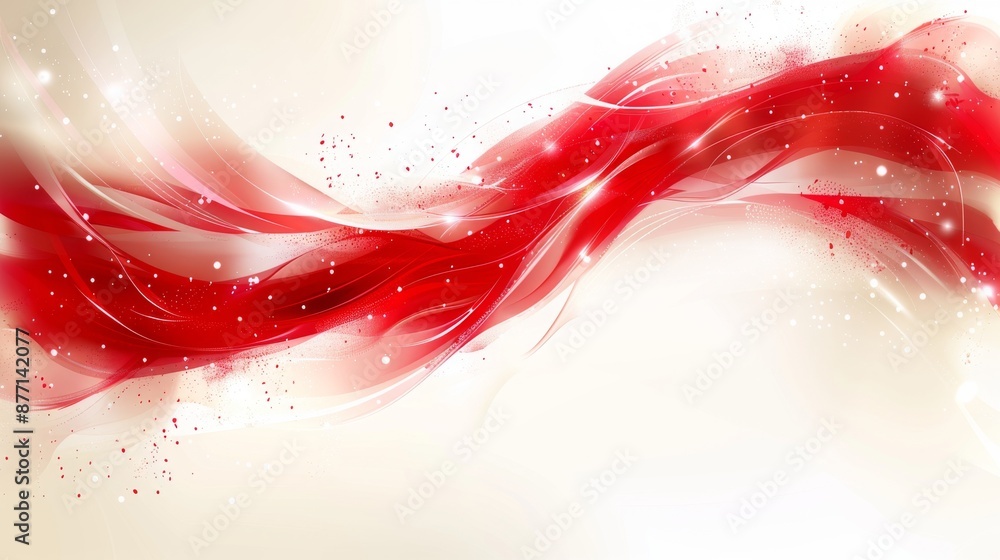 Poster colorful gradient fluid flow smoke in mesh color with glowing dots, abstract background with the col