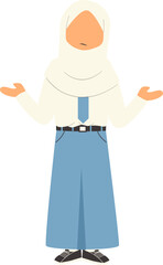 Indonesian senior high school student confusing