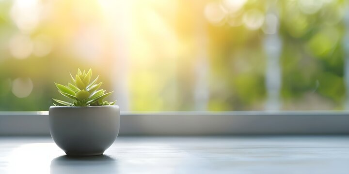 Morning routine focuses on mindfulness health and positivity in peaceful surroundings. Concept Mindfulness, Health, Positivity, Peaceful Surroundings, Morning Routine