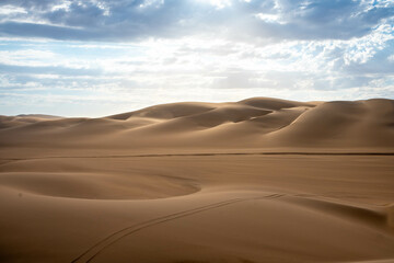 Sand dunes of Sandwich Harbour, Namibia