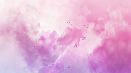 Abstract pink and white cloud-like background with a soft, dreamy feel.