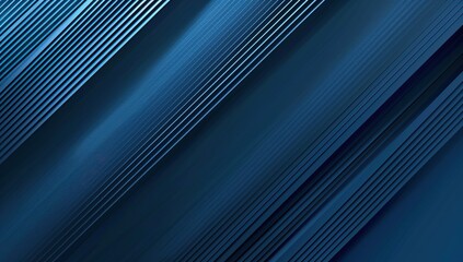 Obraz premium Abstract Diagonal Lines in Dark Blue