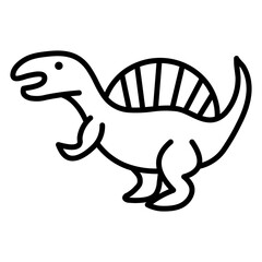Spinosaurus Lineart