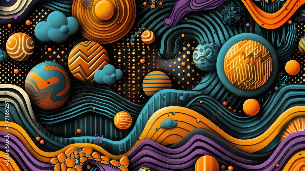 Poster colorful gradient fluid flow shape background, abstract background with the colorful mesh color and 