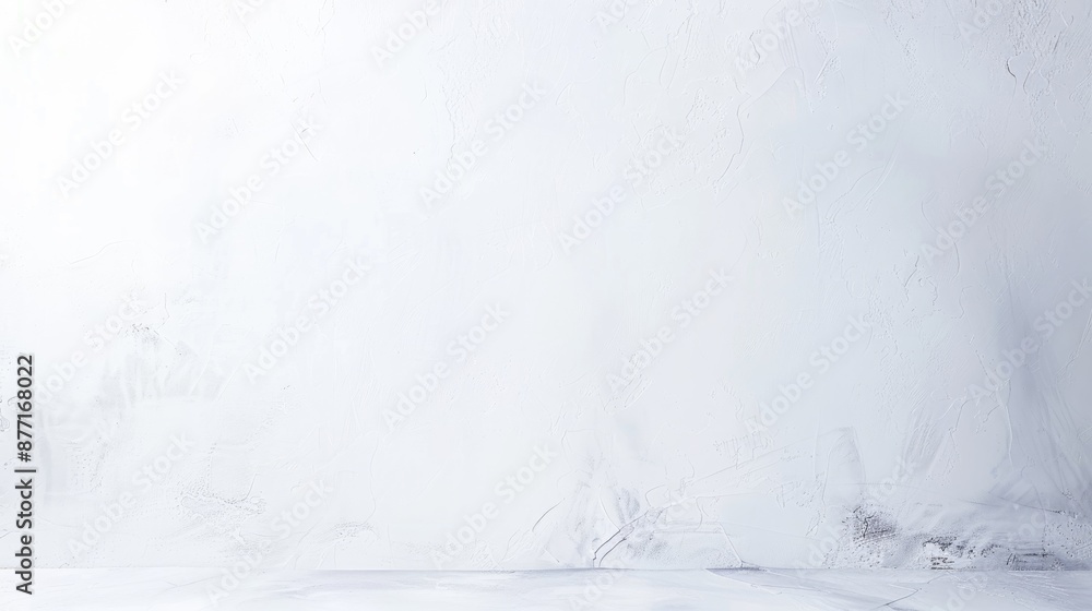 Poster empty white backdrop with room for text