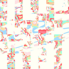 abstract background , Colorful trendy elements of pattern. Pop art style . Modern abstract 