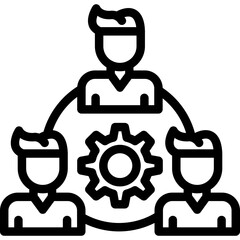 Team Collaboration Icon