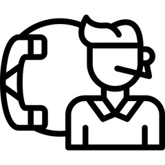 Call Forecasting Icon