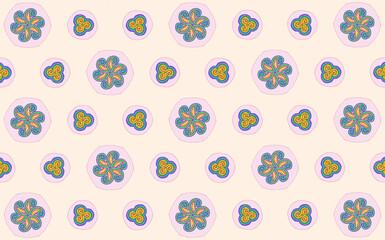 Colorful flowers pattern group mandala art. textures, geometry, lines, graphic, element, decorative, decor, beauty,  backgrounds, circle, luxury.