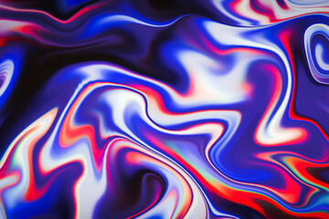 psychedelic artwork colorful red green blue abstract wallpaper background 4k