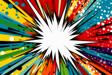 Fototapeta premium retro cartoon design background