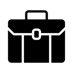 briefcase glyph icon